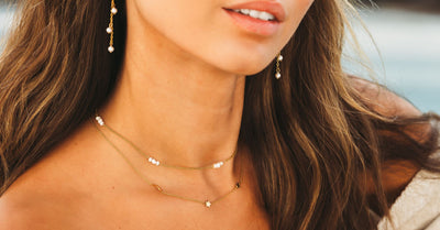 How to Style a Stacked Pearl Necklace