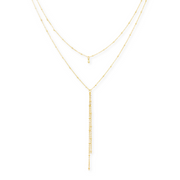 Layered Drop Necklace