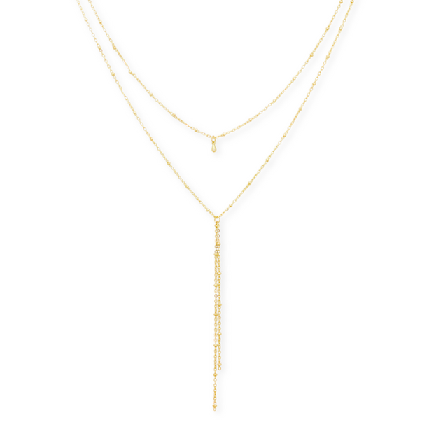Layered Drop Necklace