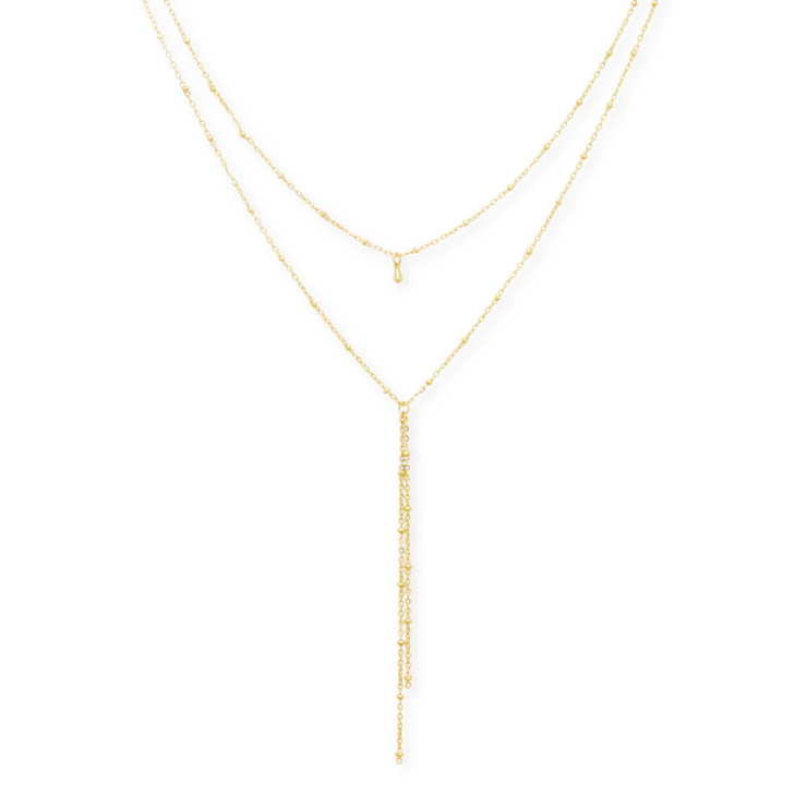 Layered Drop Necklace