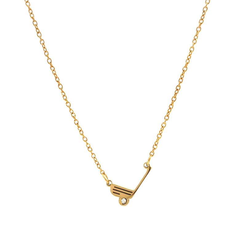 Golf Club Necklace