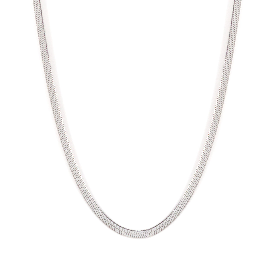 ZOCALO HERRINGBONE NECKLACE（M)　45cm Herringbone Necklace (M) 45 cm