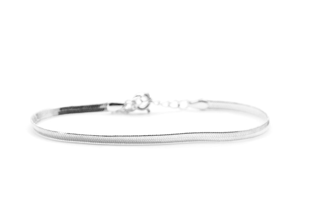 アクセサリー SILVER925 PLAIN HERRINGBONE BRACELET Herringbonebraceletsilver_1080