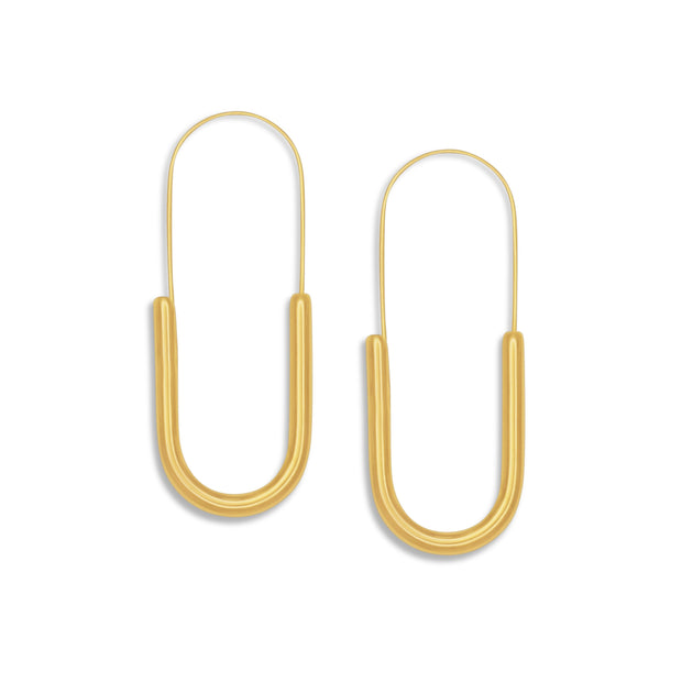 Paperclip Earrings