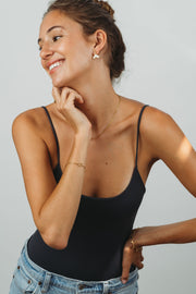 Mother of Pearl Whale Tail Earrings