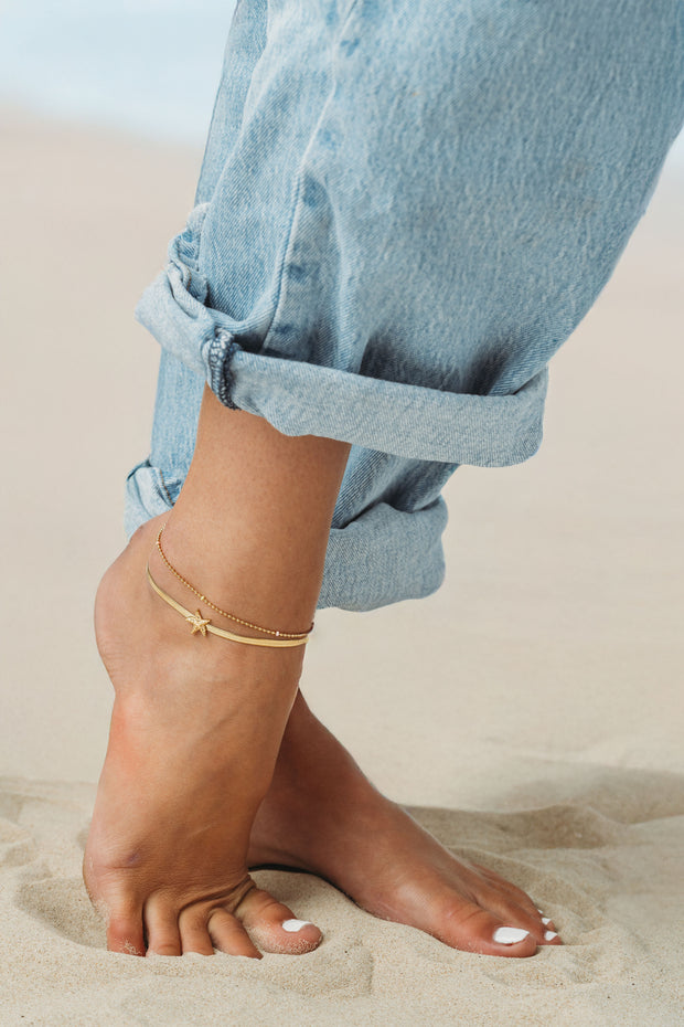 Starfish Anklet