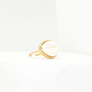 Cowrie Ring ~ Salty Shells
