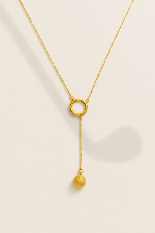 Hole in One ~ Golf Necklace