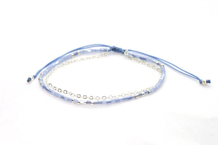 Bead & Chain Bracelet - Salty Beads