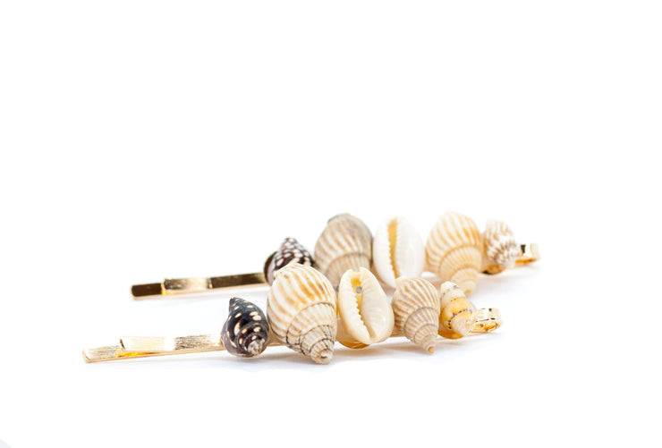 Shell Collector Hair Pins ~ Salty Hair